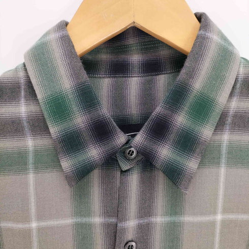 ラッドミュージシャン LAD MUSICIAN MODAL OMBRE TARTAN CHECK BIG SHIRT メンズ 42