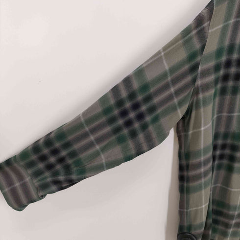 ラッドミュージシャン LAD MUSICIAN MODAL OMBRE TARTAN CHECK BIG SHIRT メンズ 42