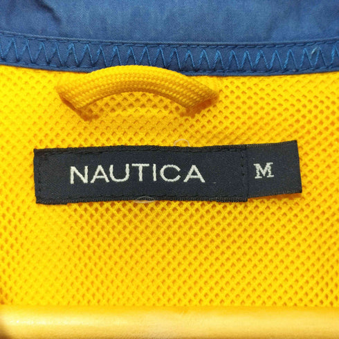 ノーティカ NAUTICA 2000s ジップアップ シェルナイロンジャケット メンズ import:M