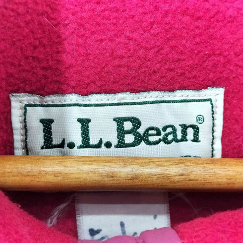 エルエルビーン L.L.Bean 90-2000s 裏地フリース ロゴ刺繍 ナイロンジャケット メンズ
