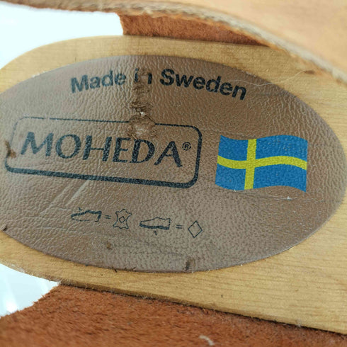 MOHEDA オープントゥ ストラップサンダル レディース 38