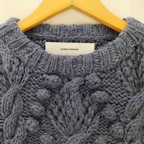 ジャーナルスタンダード JOURNAL STANDARD ウール ケーブルニット メンズ
