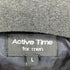 Active Time ウール混 フルジップアクリルカーディガン メンズ JPN:L