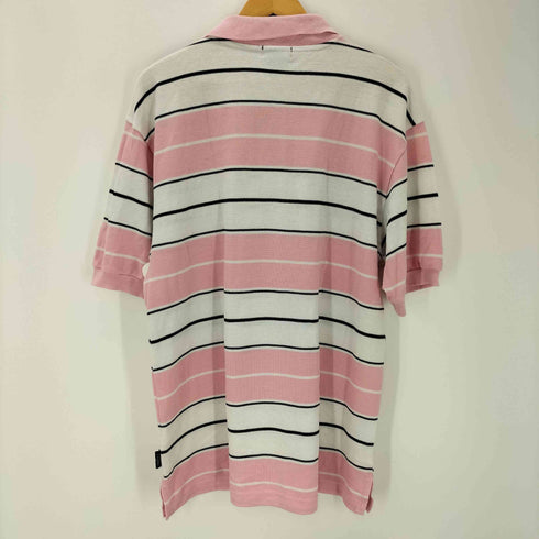 キャルトップ CALTOP STRIPE BORDER POLO SHIRTS メンズ JPN:L