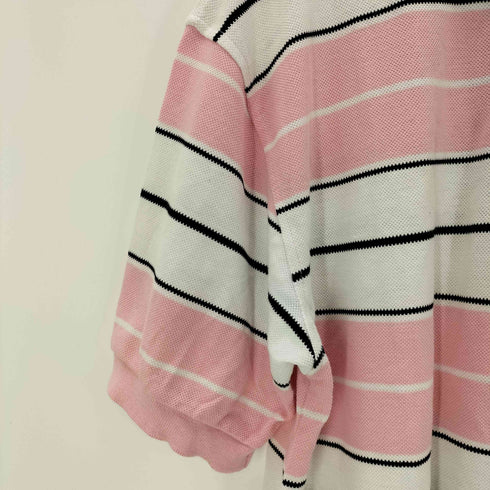 キャルトップ CALTOP STRIPE BORDER POLO SHIRTS メンズ JPN:L