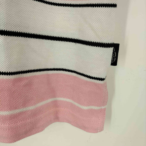 キャルトップ CALTOP STRIPE BORDER POLO SHIRTS メンズ JPN:L