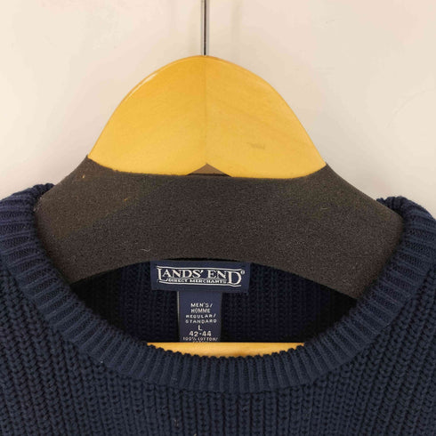 ランズエンド LANDS END MADE IN USA コットンニット メンズ JPN:L