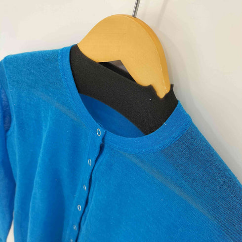 トゥモローランドマカフィー tomorrowland macphee 20SS ポリエステルリネン クルーネックカーディガン レディース JPN:S