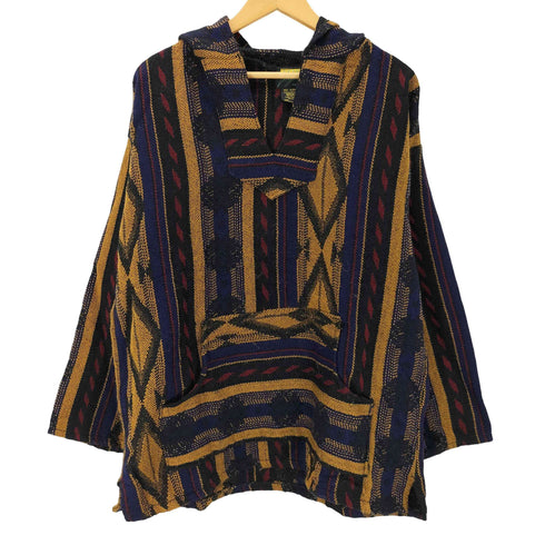 AZTEC 90s Mexican Parka アクリルラグ メキシカン パーカー メンズ JPN:L