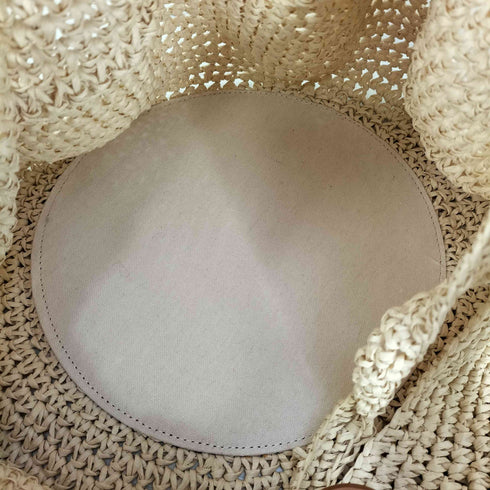 MAM UFO222 ラフィアハンドバッグ / かごバッグ レディース