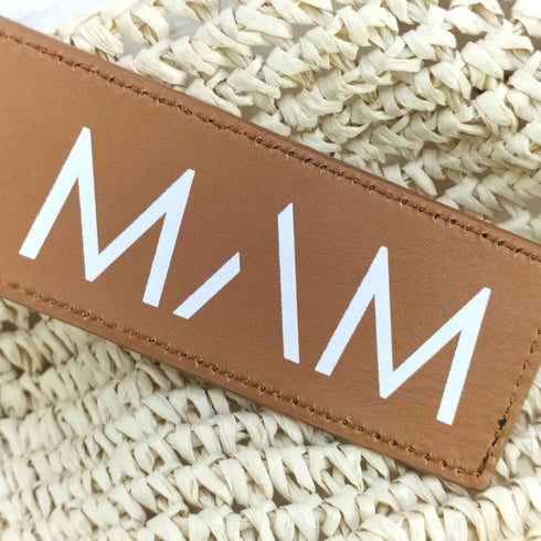 MAM UFO222 ラフィアハンドバッグ / かごバッグ レディース