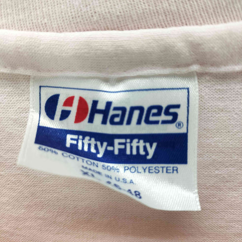 ヘインズ Hanes 90S USA製 クルーネックTシャツ メンズ import:XL