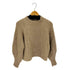 FOLNUA 22AW M/Pクルーネックラウンドニット レディース import:M