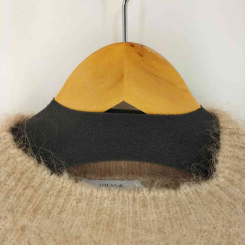 FOLNUA 22AW M/Pクルーネックラウンドニット レディース import:M