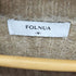 FOLNUA 22AW M/Pクルーネックラウンドニット レディース import:M