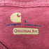 カーハート Carhartt 胸ポケット クルーネック半袖Tシャツ メンズ JPN:L