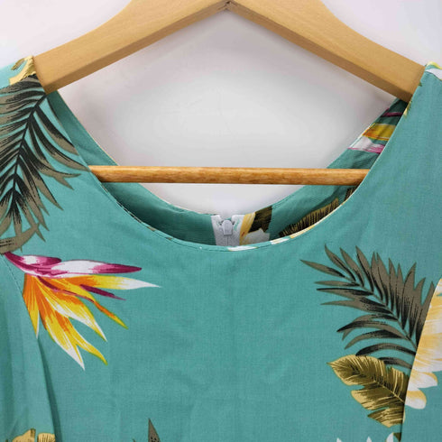 トゥーパームス TWO PALMS レーヨン ノースリーブワンピース レディース import:XS