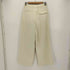 ソエルテ soerte 2tuck white wide slacks 2タック ホワイト スラックス メンズ JPN:2