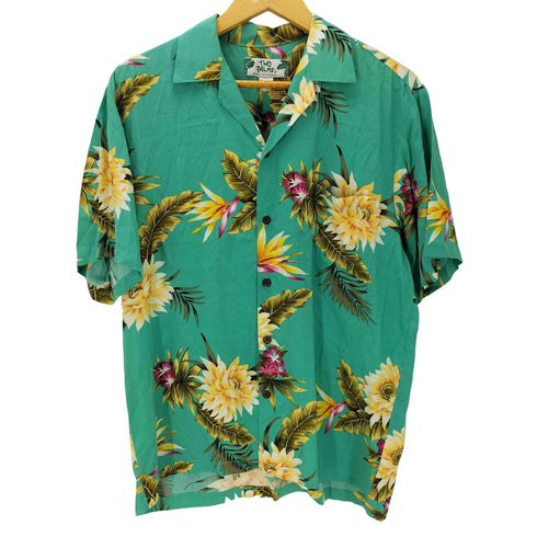 トゥーパームス TWO PALMS レーヨン アロハシャツ メンズ import:M