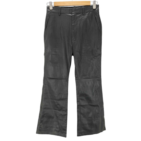 ジャーナルスタンダードレサージュ JOURNAL STANDARD Lessage フェイクレザー ブーツカットパンツ レディース JPN:36