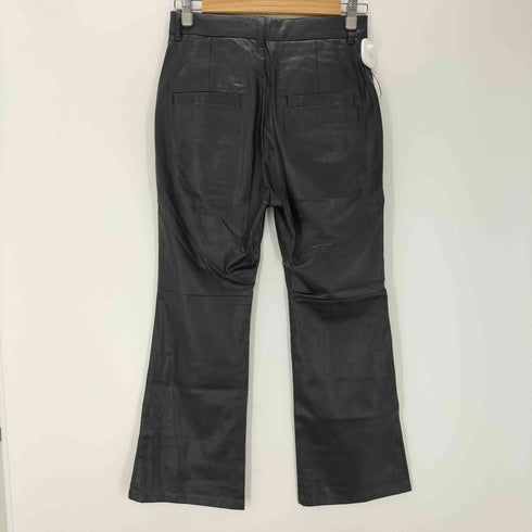 ジャーナルスタンダードレサージュ JOURNAL STANDARD Lessage フェイクレザー ブーツカットパンツ レディース JPN:36