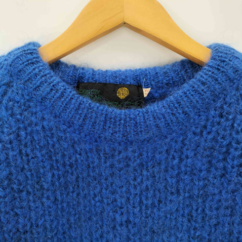 80S-90S COUNTRY KNITWEAR アイルランド製 クルーネックニット メンズ JPN:42