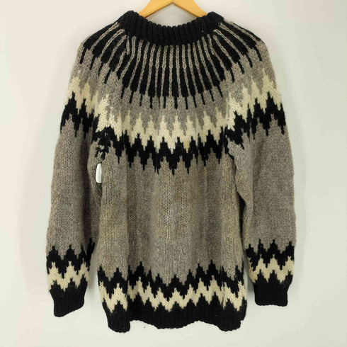 GREEK KNIT WEAR ハンドメイド ウール ノルディックセーター メンズ