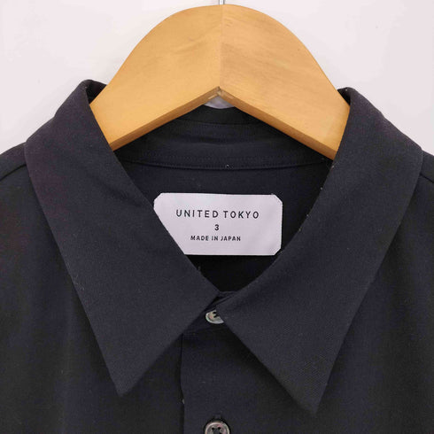 ユナイテッドトウキョウ UNITED TOKYO High twist ストレッチ レギュラーカラーシャツ メンズ JPN:3
