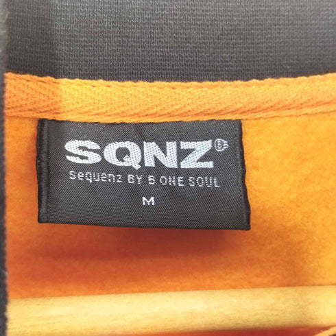 SEQUENZ 裏起毛 ハーフジップ スウェット メンズ JPN:M