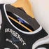 バーバリーブルーレーベル BURBERRY BLUE LABEL コットン 三段プリント S/S Tシャツ レディース JPN:38