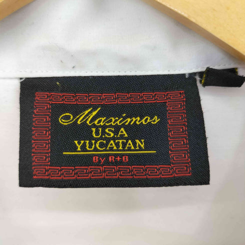 MAXIMOS MADE IN USA S/S オープンカラー キューバシャツ メンズ import:XL