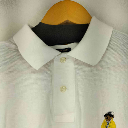 ポロラルフローレン POLO RALPH LAUREN ワンポイント刺繍 S/S ポロシャツ ポロベア メンズ import:L