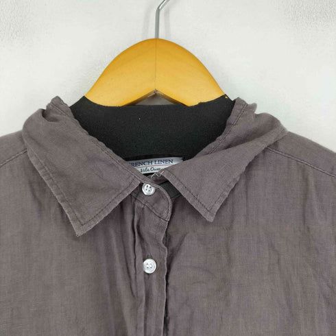 ミラオーウェン Mila Owen ビックサイズフレンチリネンシャツ レディース ONE SIZE