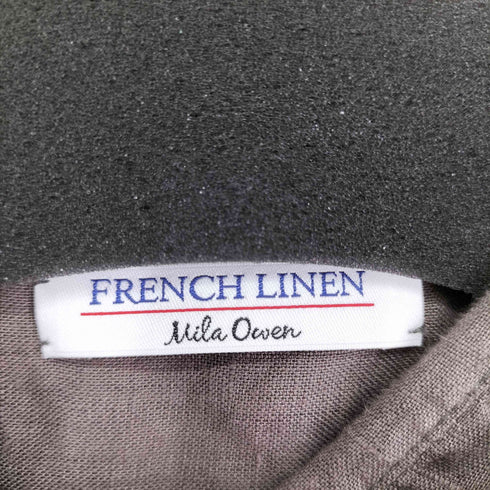ミラオーウェン Mila Owen ビックサイズフレンチリネンシャツ レディース ONE SIZE