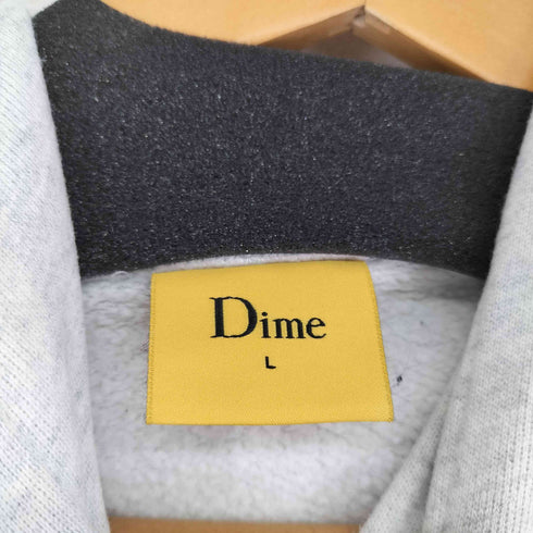 ダイム Dime CLASSIC SMALL LOGO HOODIE ワンポイントスモールロゴパーカー メンズ JPN:L
