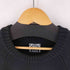 ウェイステッドユース WASTED YOUTH 23AW Knit Sweater Black ニット セーター メンズ import:XL