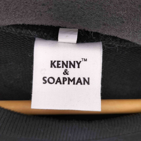 KENNY&SOAPMAN ブリーチ加工 スウェット メンズ 2XL