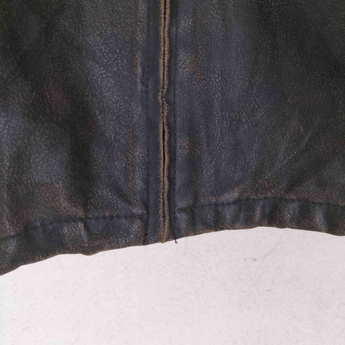 HAWKE&CO レザージップジャケット メンズ 18/20