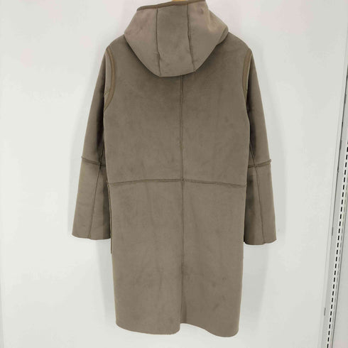 ザラ ZARA リバーシブルフェイクムートンコート レディース import:M