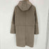 ザラ ZARA リバーシブルフェイクムートンコート レディース import:M