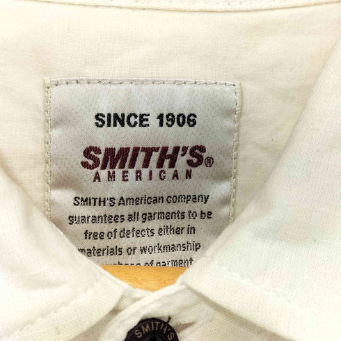 スミス SMITH’S ロゴ刺繍 ショートスリーブシャツ メンズ LL