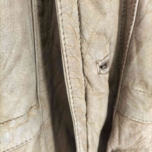 HUNTING HORN GENUINE LEATHER ジップジャケット メンズ JPN:L