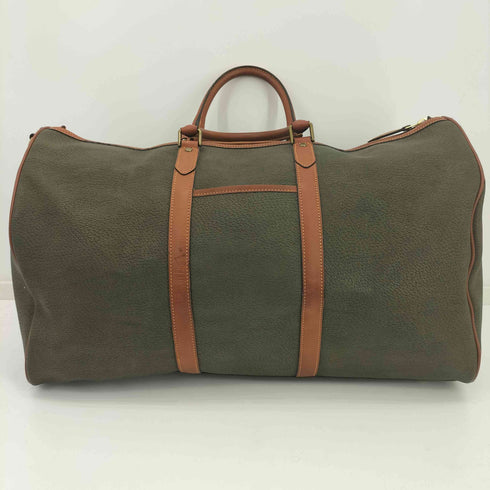 マウリツィオバルダサーリ MAURIZIO BALDASSARI レザー 裏地ペイズリー柄 ボストンバッグ メンズ