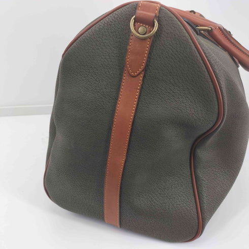 マウリツィオバルダサーリ MAURIZIO BALDASSARI レザー 裏地ペイズリー柄 ボストンバッグ メンズ