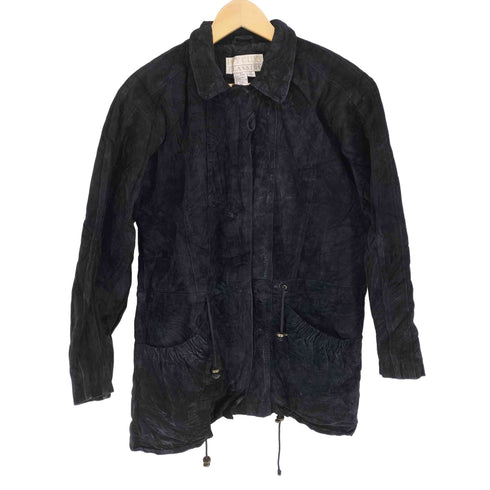 IVYCLUB CLASSICS ドローリング付レザーハーフコート レディース JPN:S