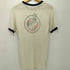 ヘインズ Hanes 70-80s 三角タグ オレンジタグ チビタグ QJAI VALLEY RACQUET CLUB ショートスリーブ リンガーTシャツ メンズ import:M