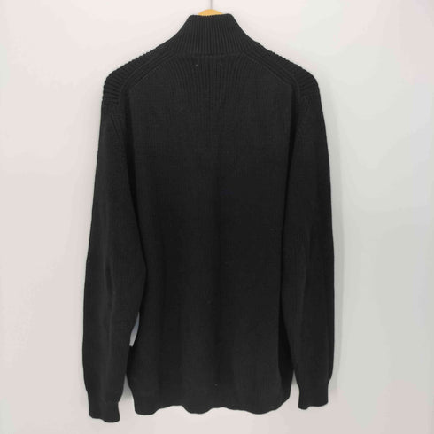 ザラ ZARA ウラアミ ニット セーター ハーフジップ メンズ import:XL