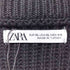 ザラ ZARA ウラアミ ニット セーター ハーフジップ メンズ import:XL