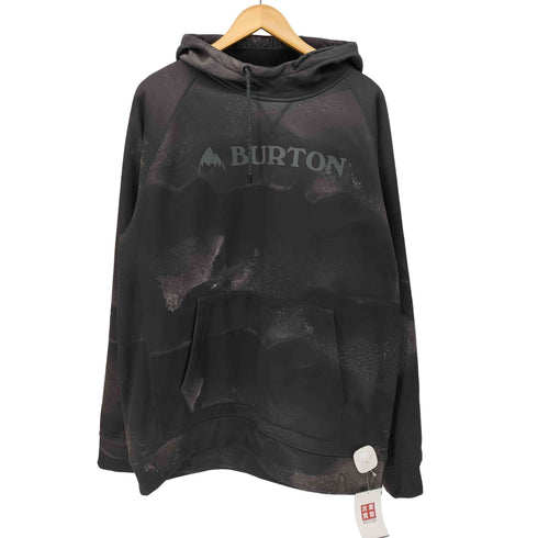 バートン BURTON ロゴ プリント ポリエステル パーカー メンズ import:XL