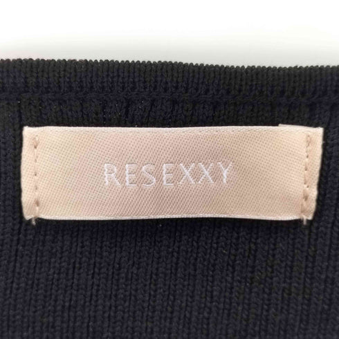 リゼクシー RESEXXY ボリュームリボンニットトップス レディース FREE